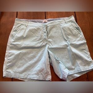 Crown & Ivy Light Blue Women's Bermudas